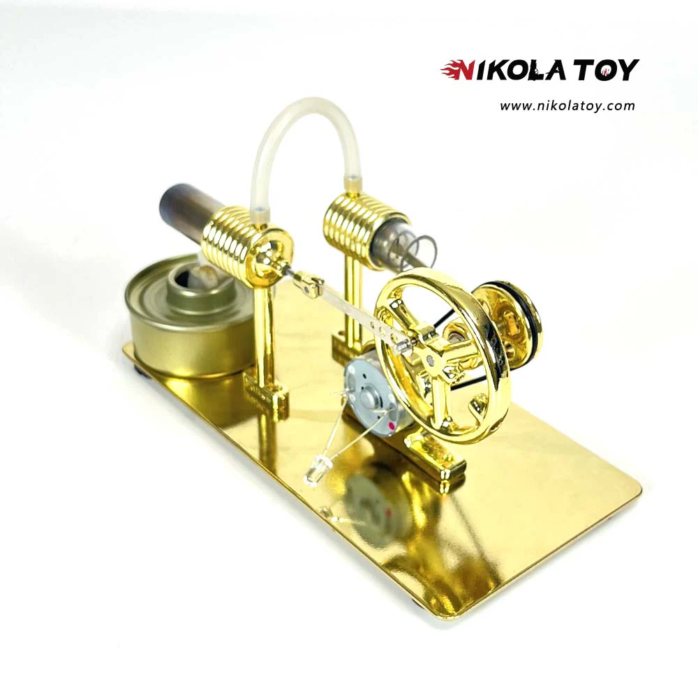 NikolaToyâ„¢ Classic Stirling Engine - DIY Kit - Image 2