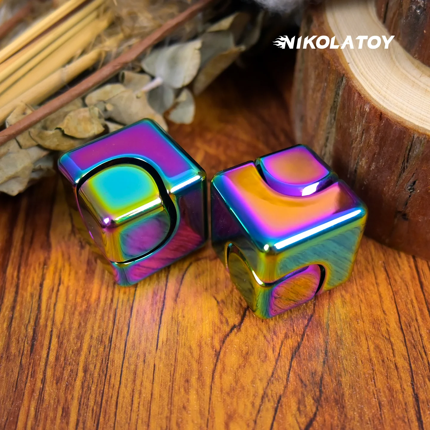 EDC Fidget Toys - Square Spinning Top - Image 4