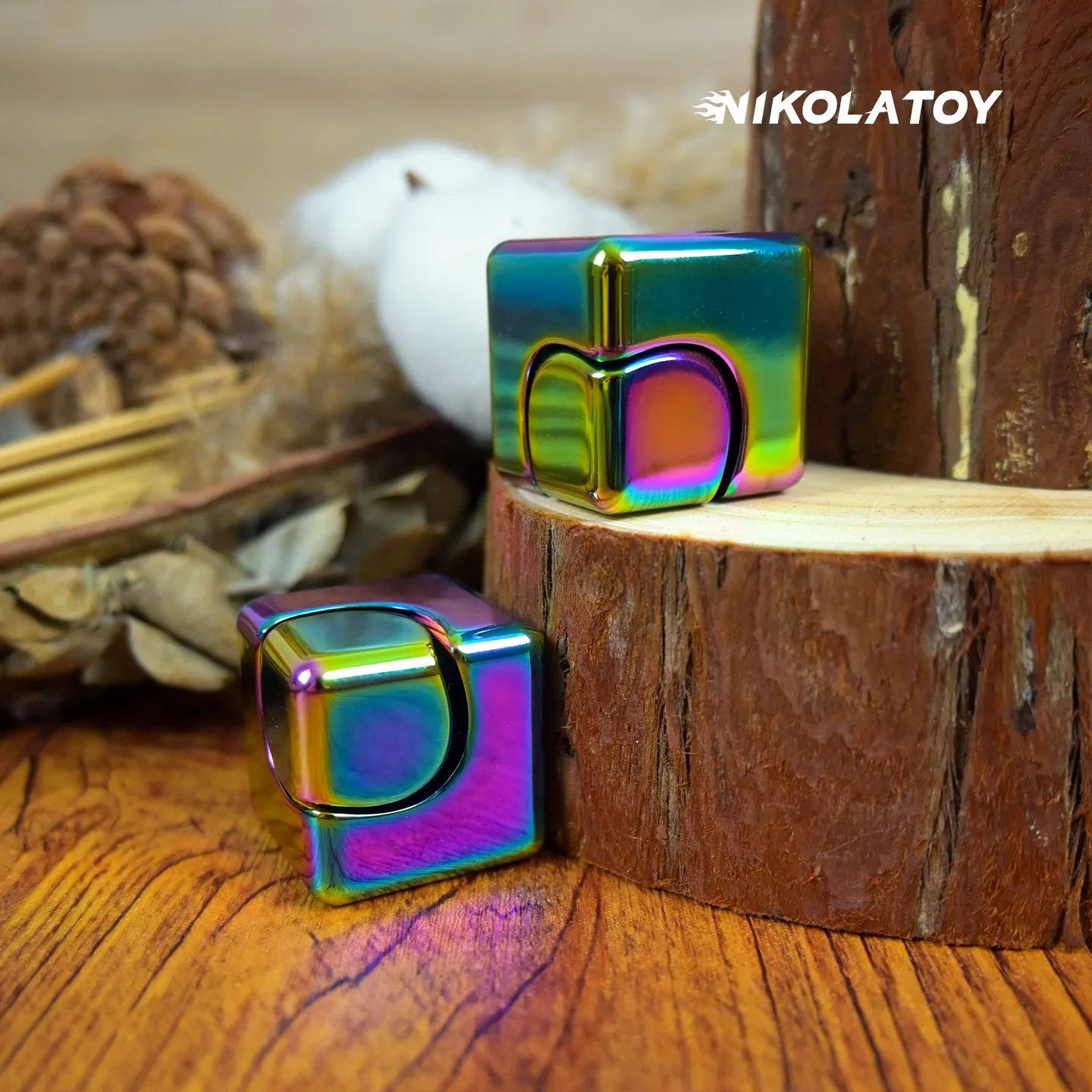 EDC Fidget Toys - Square Spinning Top - Image 5