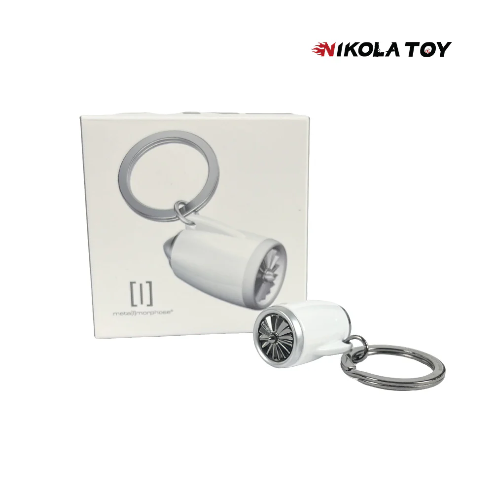 Flagship Aircraft Turbofan Engine Keychain - Image 3