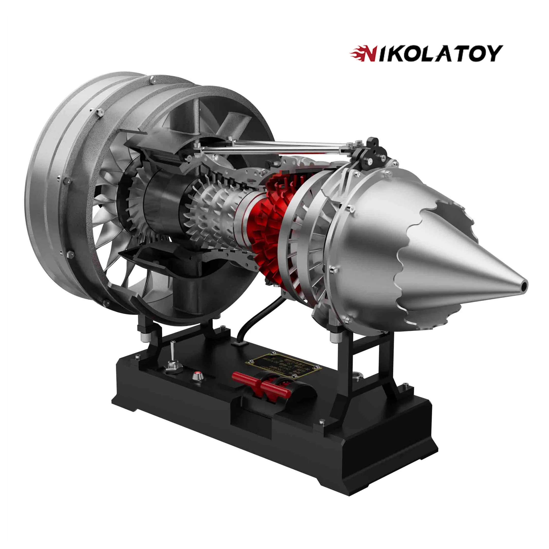 TECHING Medium Size Turbofan Engine Model - DIY KIT(12In) - Image 4