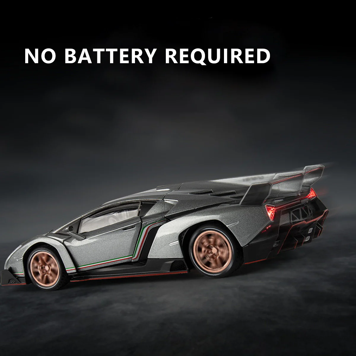 Alloy 1/22 Lamborghini Poison Model Car - Image 3