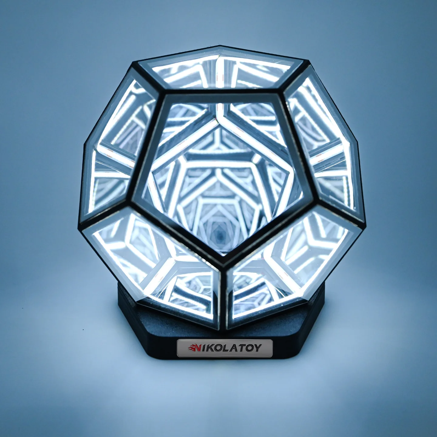 Infinite Space Abyss Dodecahedron Night Lamp