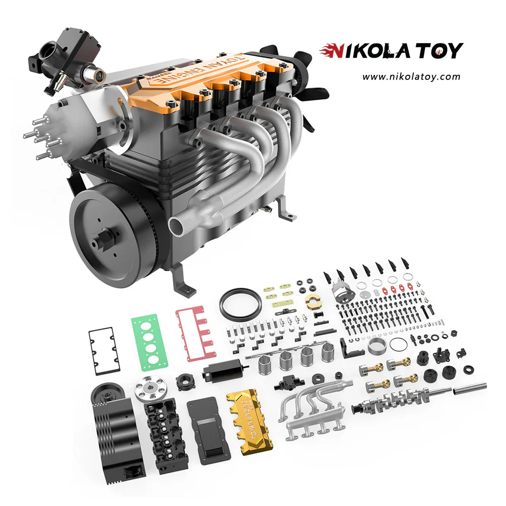Toyan L400 Micro Internal Combustion Engine - Gift Set - Image 6